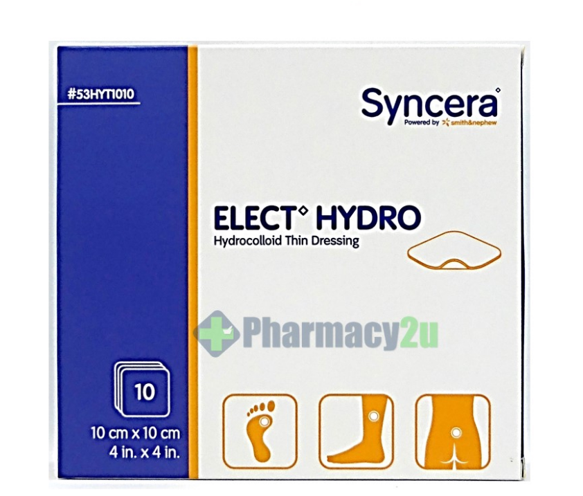 (M) ELECT HYDRO THIN 10CM X 10CM 